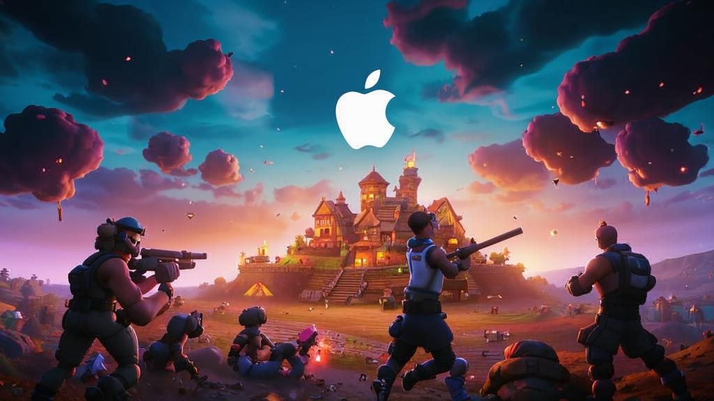 ВОЙНА ТИТАНОВ! Apple и Epic Games разворачивают эпическую битву - Fortnite наносит решающий удар!
